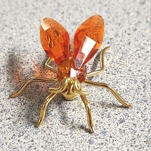 Daniel Swarovski Paradise Collection Bee Amaya Light Siam 925 Magnet RARE